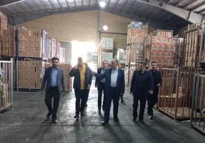 بازدید مدیرعامل هلدینگ توسعه صنایع بهشهر از انبار شرکت به‌پخش با هدف ارتقاء عملکرد لجستیکی و بهره‌وری عملیاتی