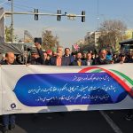 حضور دکتر کاظم پور و هیئت همراه در راهپیمایی یوم الله ۲۲ دی ماه ۱۴۰۴